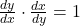 \frac{dy}{dx} \cdot \frac{dx}{dy} = 1